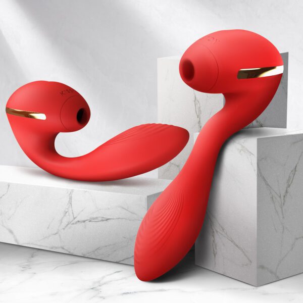 KISTOY Tina吸吮秒潮加温震动棒