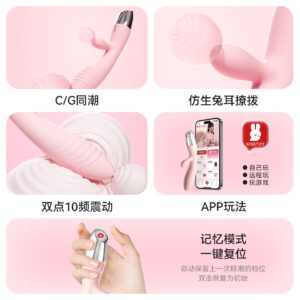 Kisstoy秒潮 月上兔 震动棒